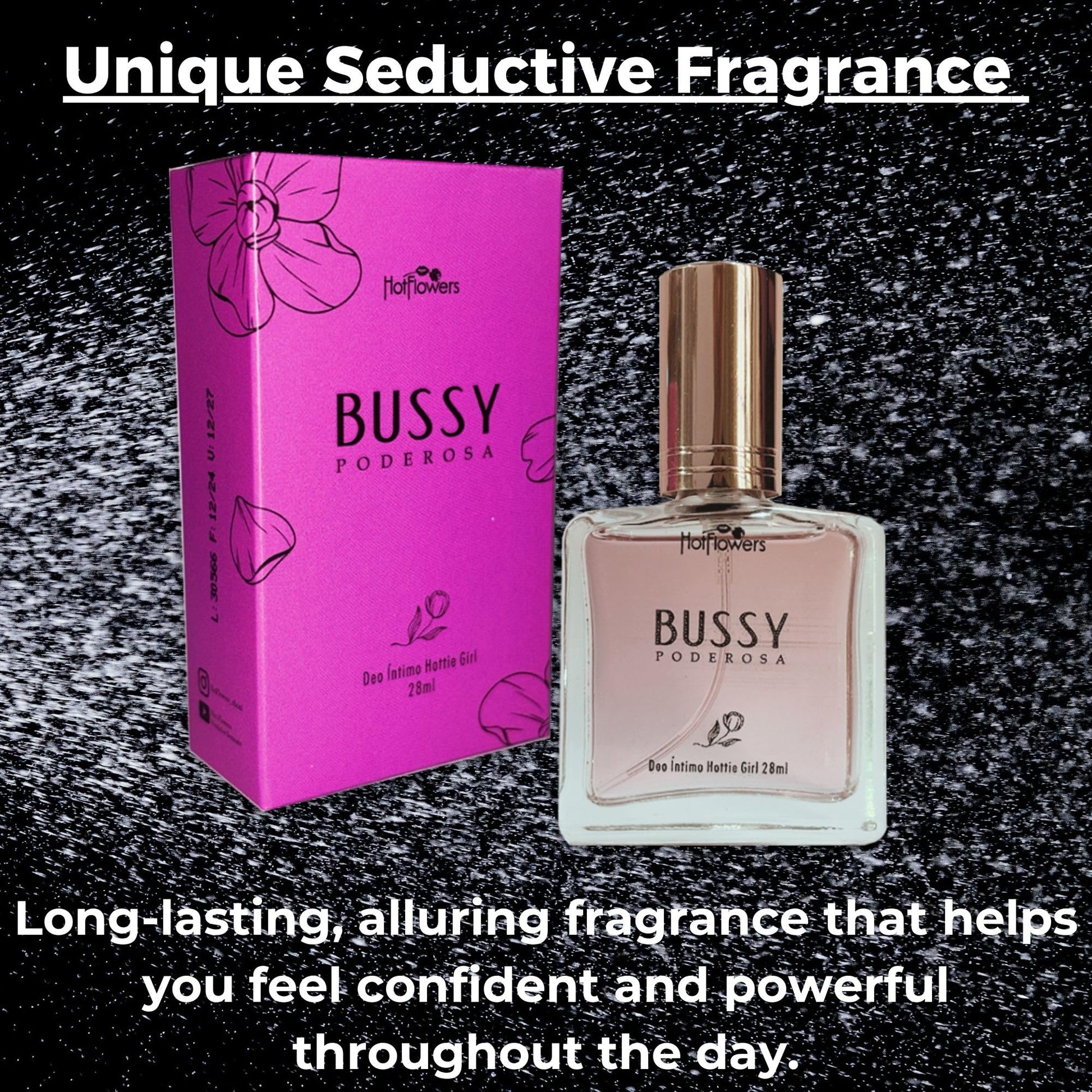 Bussy Poderosa Deo Cologne Intimate Parts Deodorant – Alcohol-Free, Dermatologically Tested, Hydrating & pH Balanced