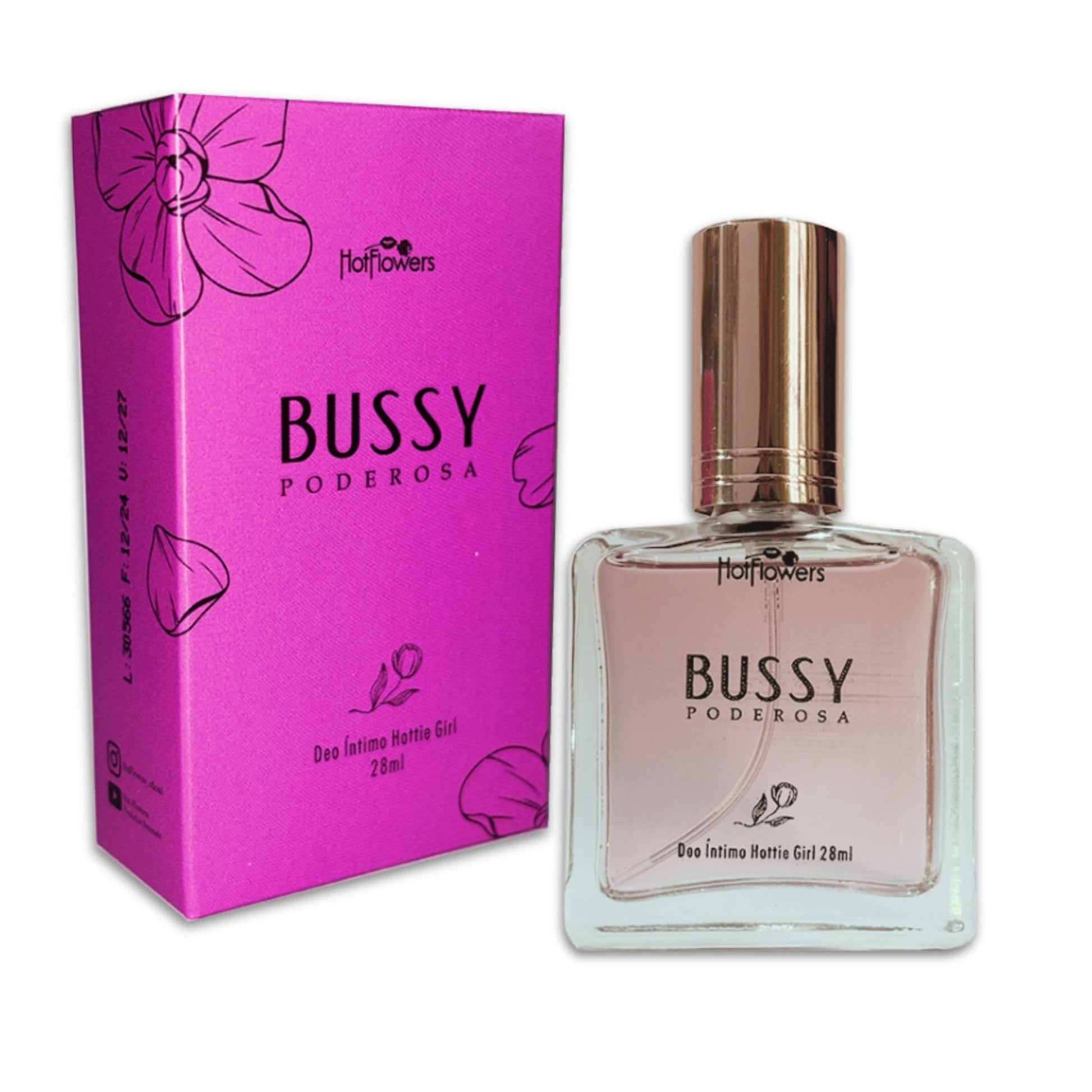 Bussy Poderosa Deo Cologne Intimate Parts Deodorant – Alcohol-Free, Dermatologically Tested, Hydrating & pH Balanced