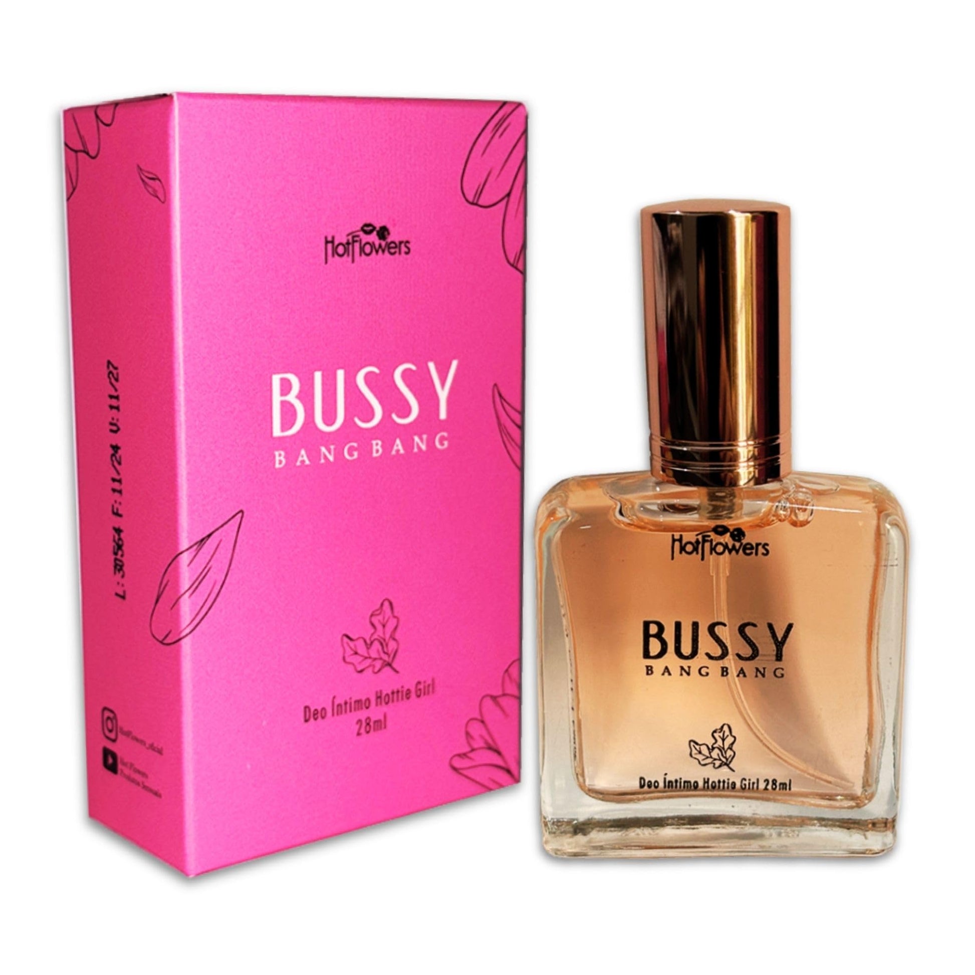 Bussy Bang Bang Intimate Parts Deodorant – Alcohol-Free, Dermatologically Tested, Hydrating & pH Balanced