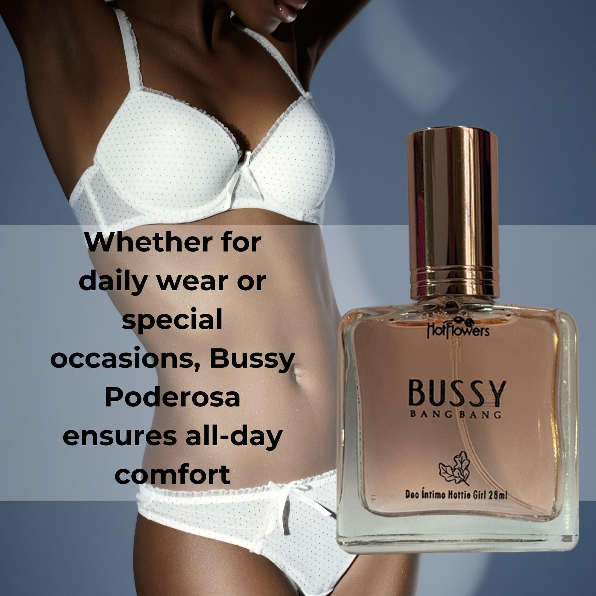 Bussy Bang Bang Intimate Parts Deodorant – Alcohol-Free, Dermatologically Tested, Hydrating & pH Balanced