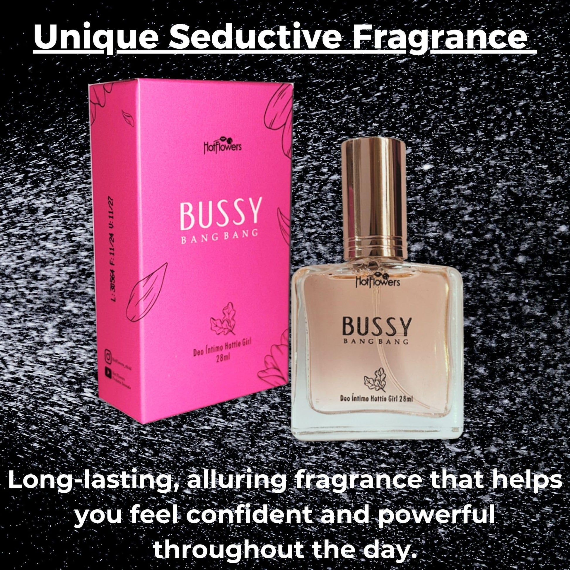 Bussy Bang Bang Intimate Parts Deodorant – Alcohol-Free, Dermatologically Tested, Hydrating & pH Balanced