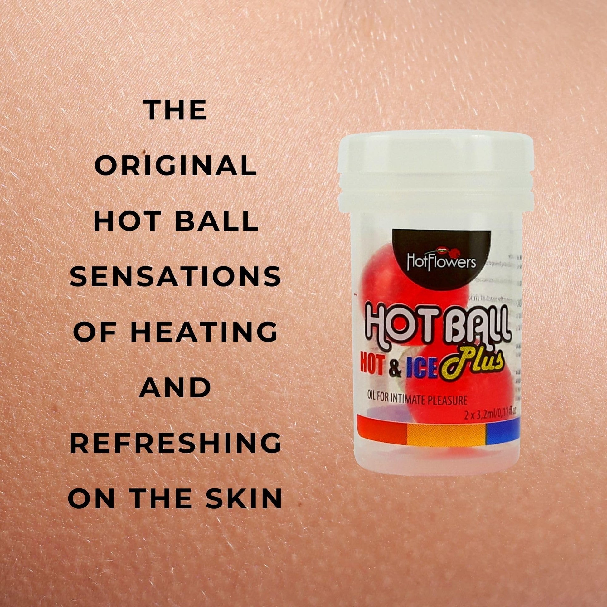 Hot Ball Set - Hot&Ice, Hot, Ice, Thermo Shock - Hot Flowers Hot Balls - Brazilian Balls