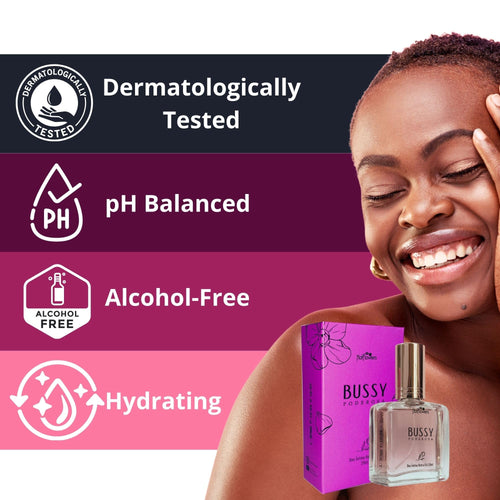 Bussy Poderosa Deo Cologne Intimate Parts Deodorant – Alcohol-Free, Dermatologically Tested, Hydrating & pH Balanced