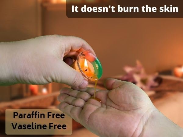 Hot Flowers Beeswax Body Scented Massage Candle Set - Low Heat Oil Warmer - Skin Safe Moisturize - Set of Three 0.7 oz Each - Romance Sweet Floral, Charm Fruit, Love Floral