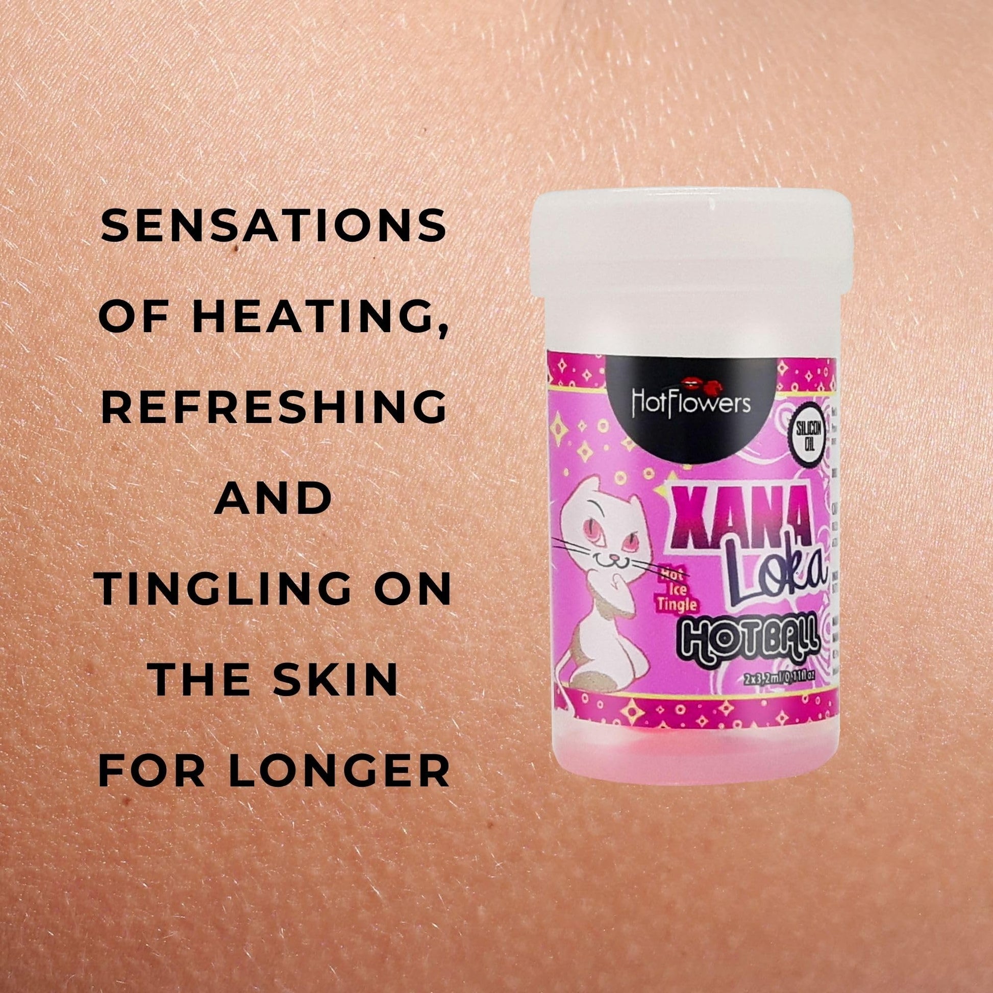 Hot Ball Set - Hot&Ice, Shock, Xana Loka, Power Black - Hot Flowers Hot Balls – Brazilian Ball