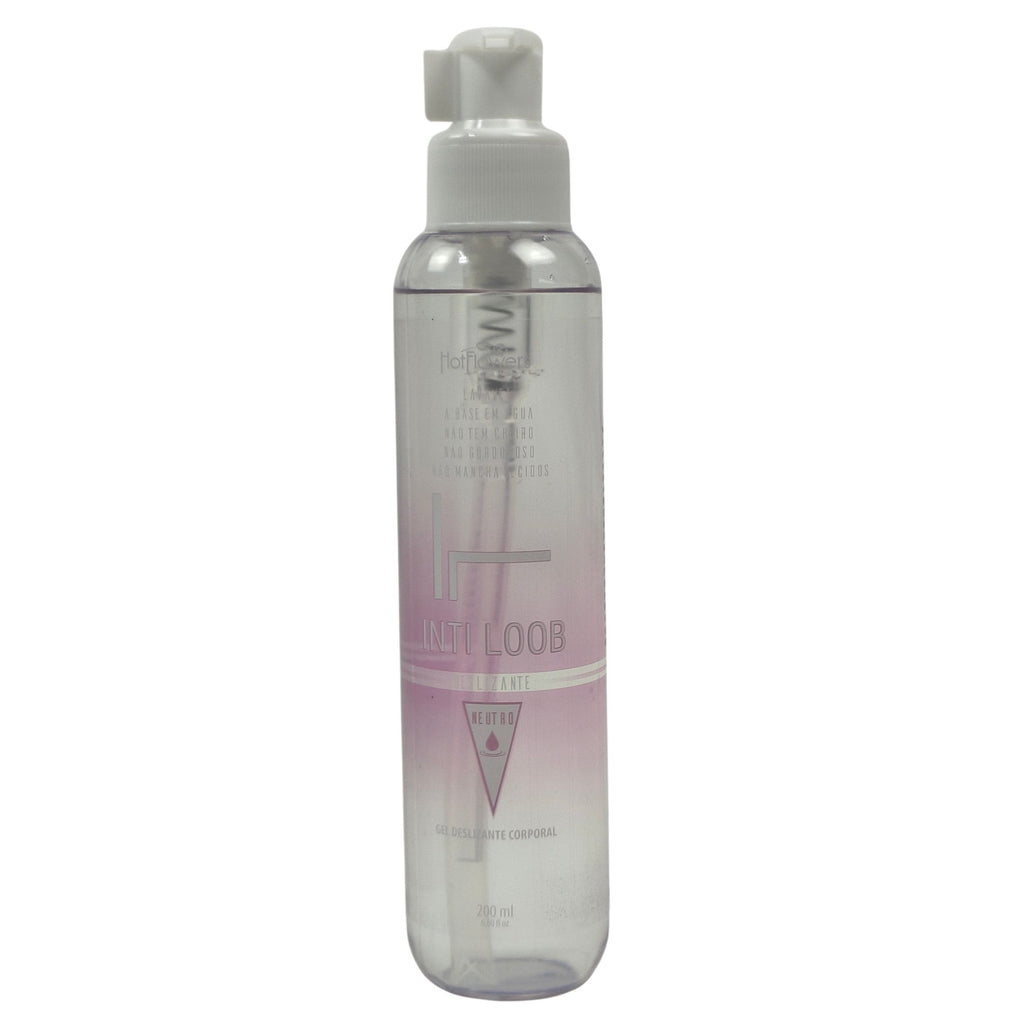 HOT FLOWERS Intiloob Body Massage Glide Gel, Water-Based Formula for Smooth Body Massage, Non-Sticky, Easy to Clean, 200ml / 6.76 fl oz