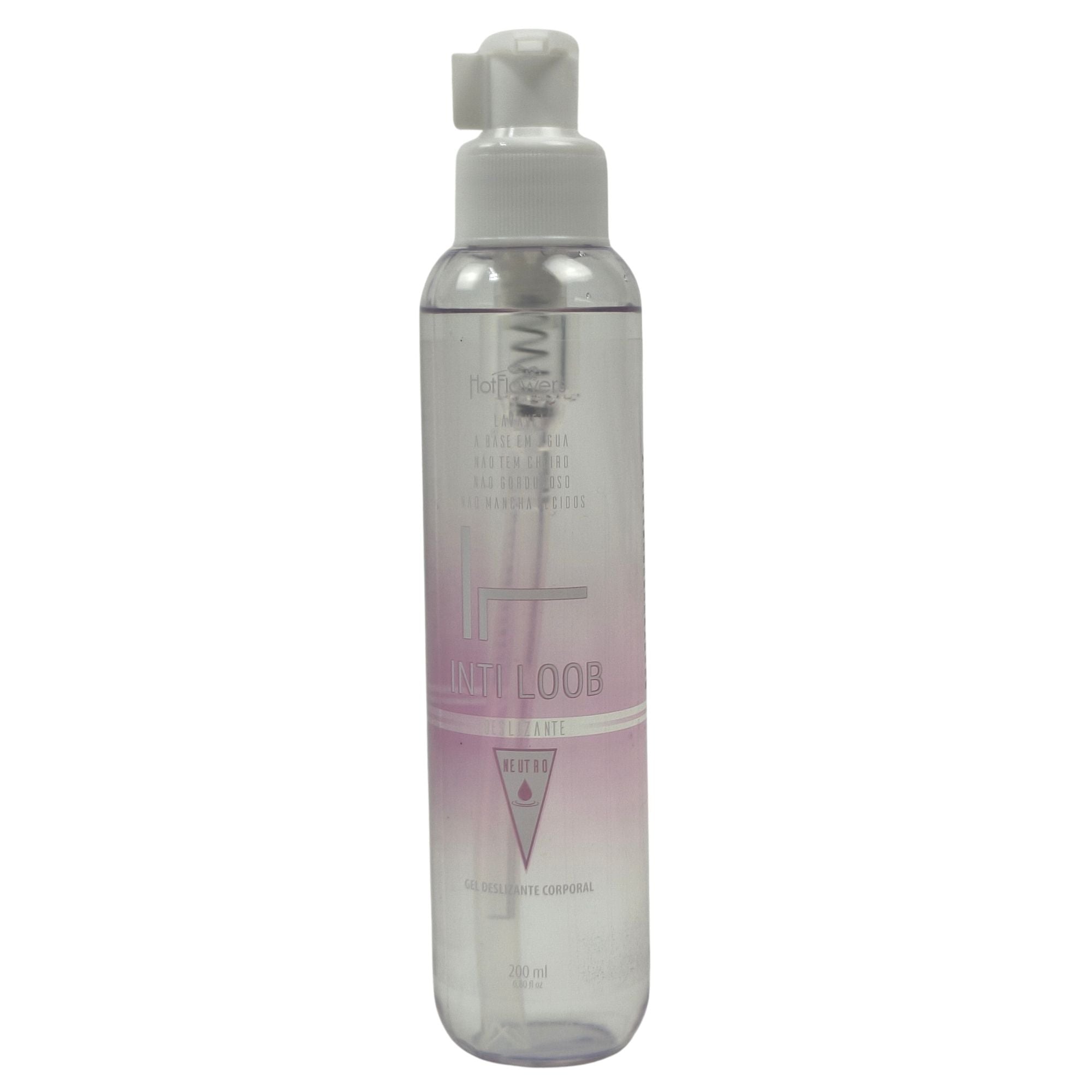 HOT FLOWERS Intiloob Body Massage Glide Gel, Water-Based Formula for Smooth Body Massage, Non-Sticky, Easy to Clean, 200ml / 6.76 fl oz