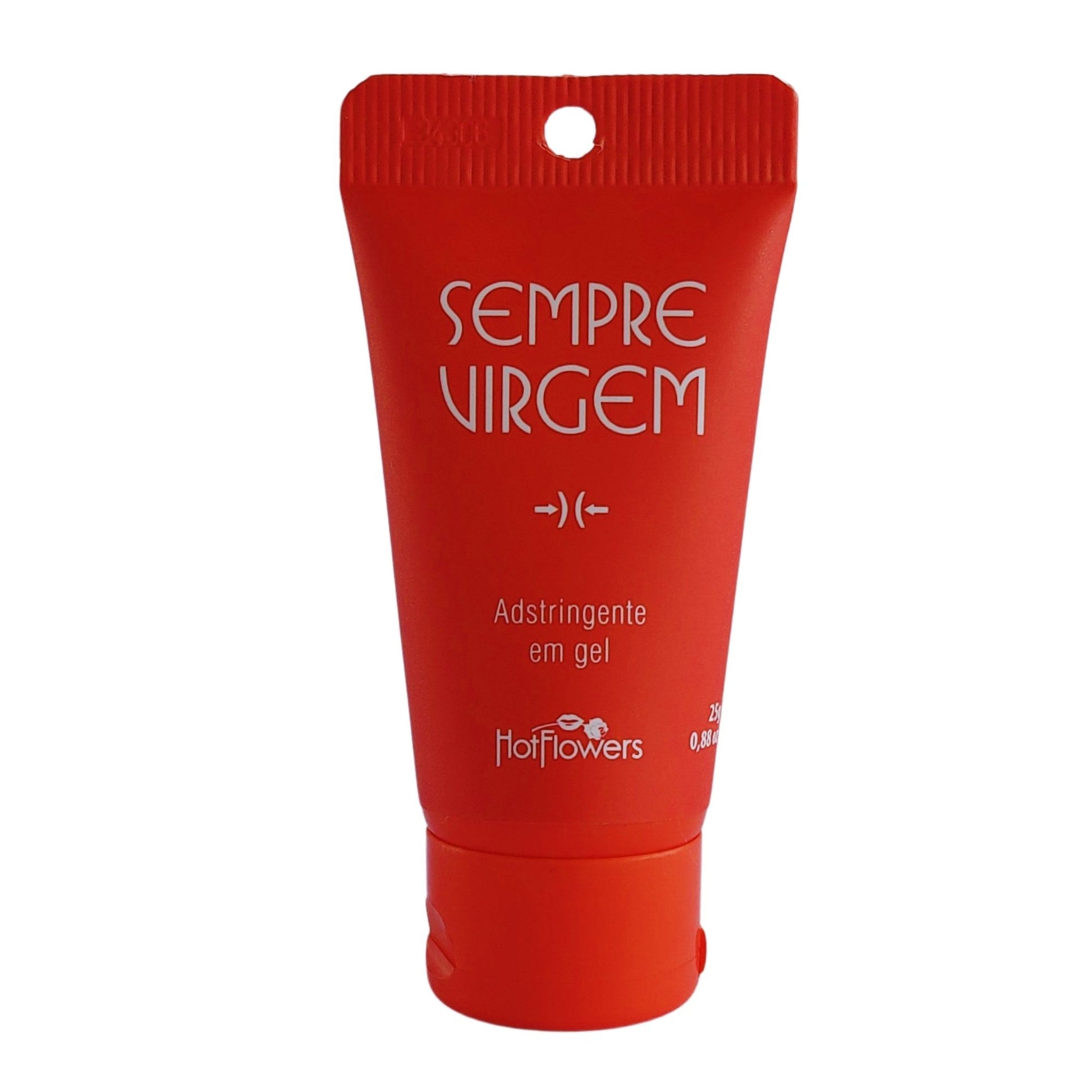 HOT FLOWERS Sempre Virgem Feminine Astringent Gel with Witch Hazel Extract, Refreshing Intimate Care Formula, 25g