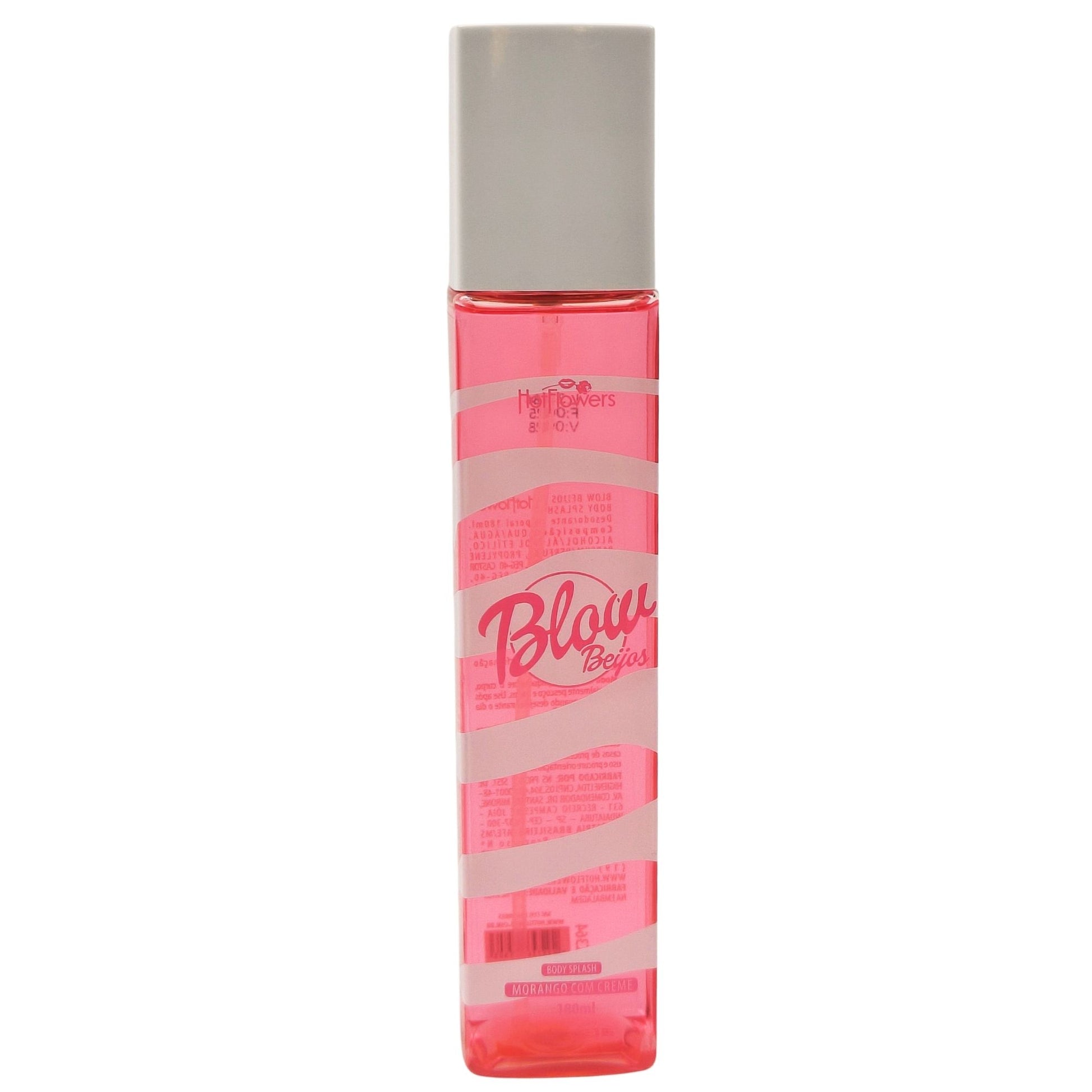 HOT FLOWERS Blow Girl Body Splash for Women, Strawberry Sweet Cream Fragrance, Refreshing Long-Lasting Body Mist, 180ml / 6 fl oz
