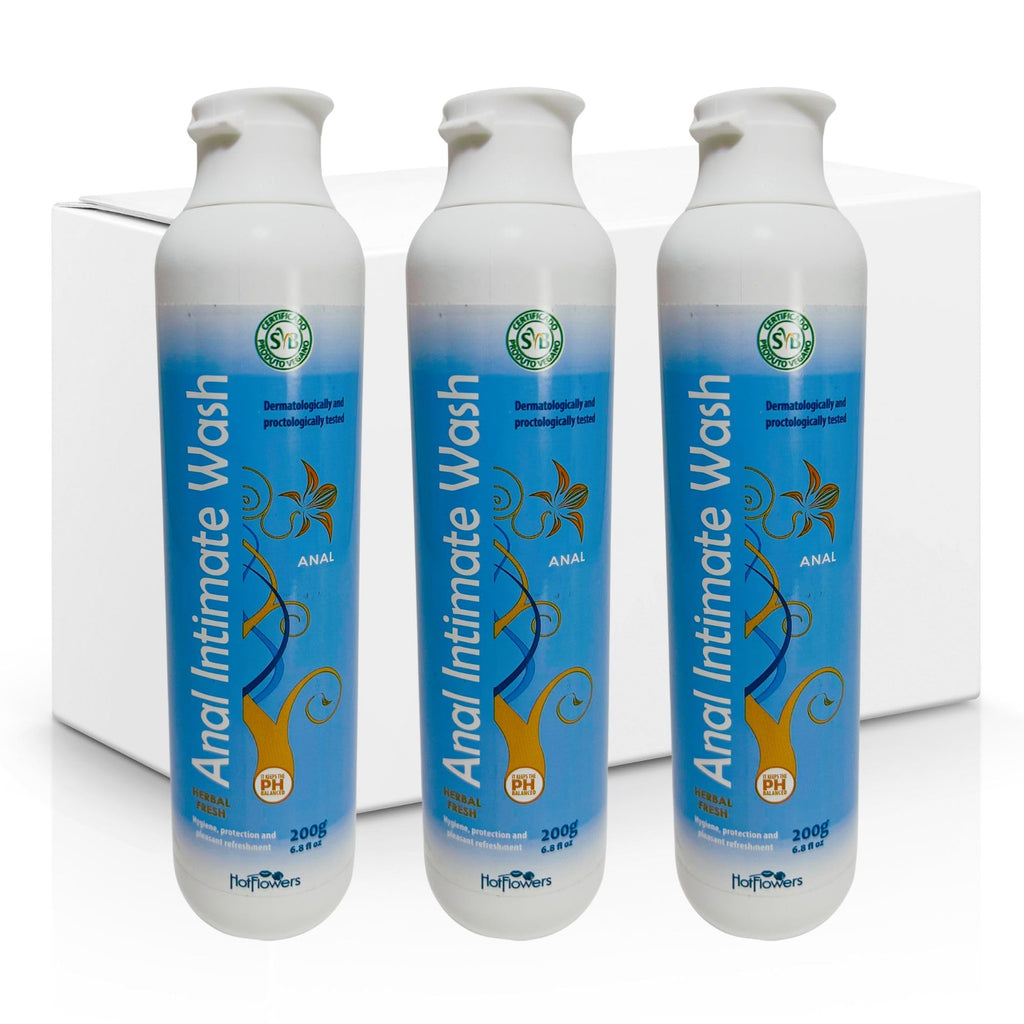 Herbal Fresh Unisex Anal Intimate Wash for Personal Care, pH Balanced for Essentials Body Health, Daily Use, Dry Skin, Proctologist Tested