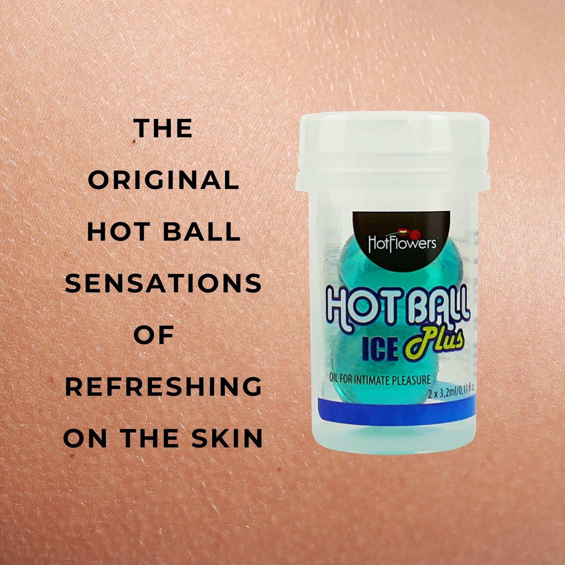 Hot Ball Set - Hot&Ice, Hot, Ice, Thermo Shock - Hot Flowers Hot Balls - Brazilian Balls