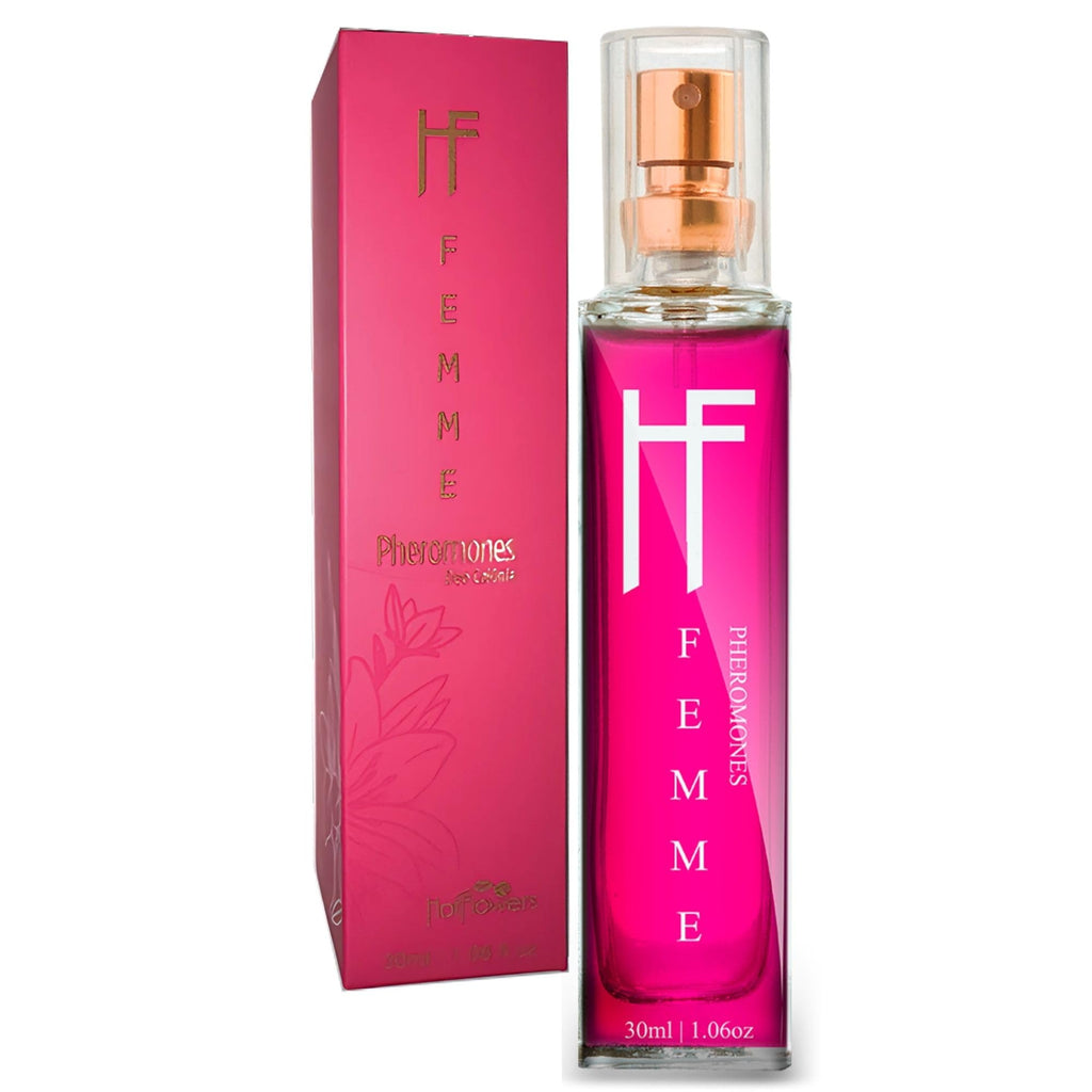 HOT FLOWERS Pheromones Woman Femme Deo Cologne – Seductive Feminine Fragrance with Pheromones – Long-Lasting Aphrodisiac Scent