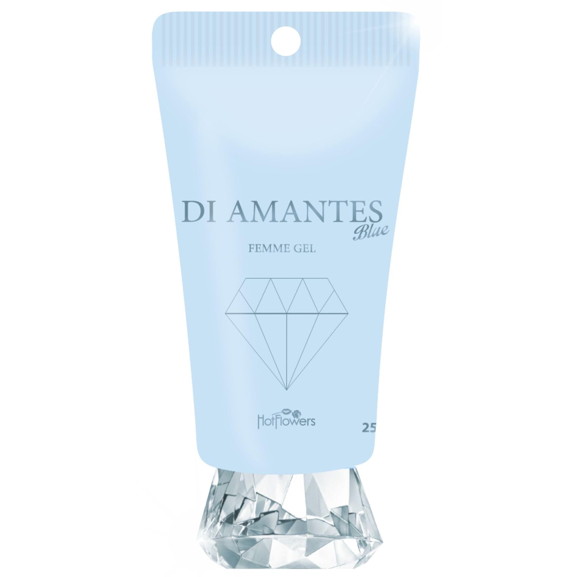 Di Amantes Blue Femme Clitoral Stimulant Gel – Vanilla Sugar Aphrodisiac Gel for Enhanced Sensitivity –Cooling & Tingling Effect – with Ginkgo Biloba & Jambu