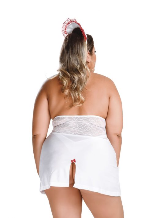 Naughty Nurse Plus Size Costume by Hot Flowers
